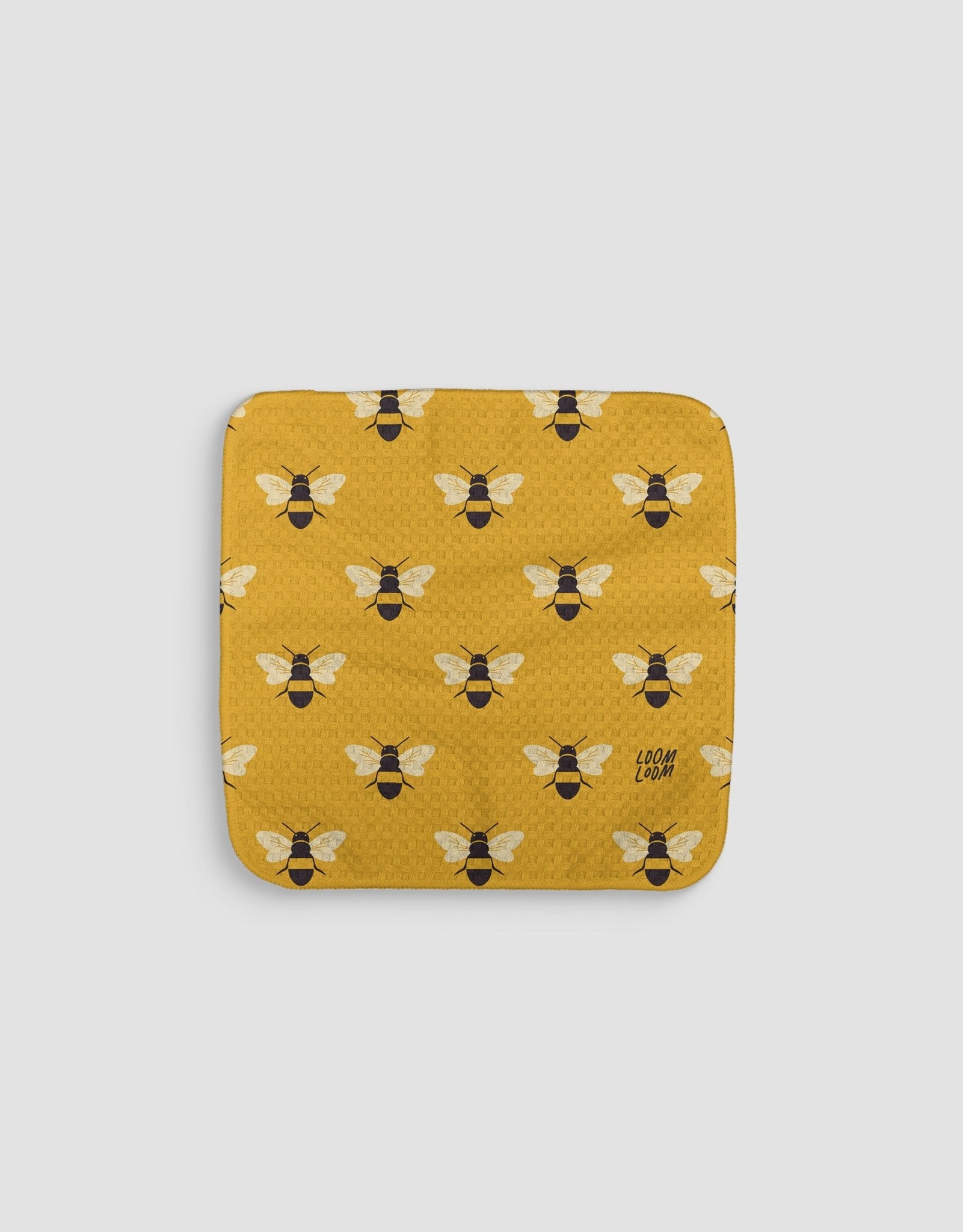 Honey Bees Dishcloth - Loom Loom