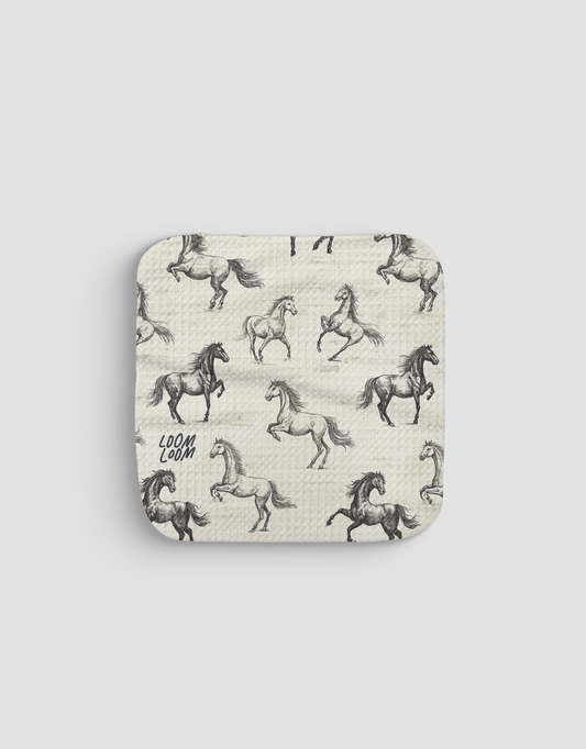 Horsies Dishcloth