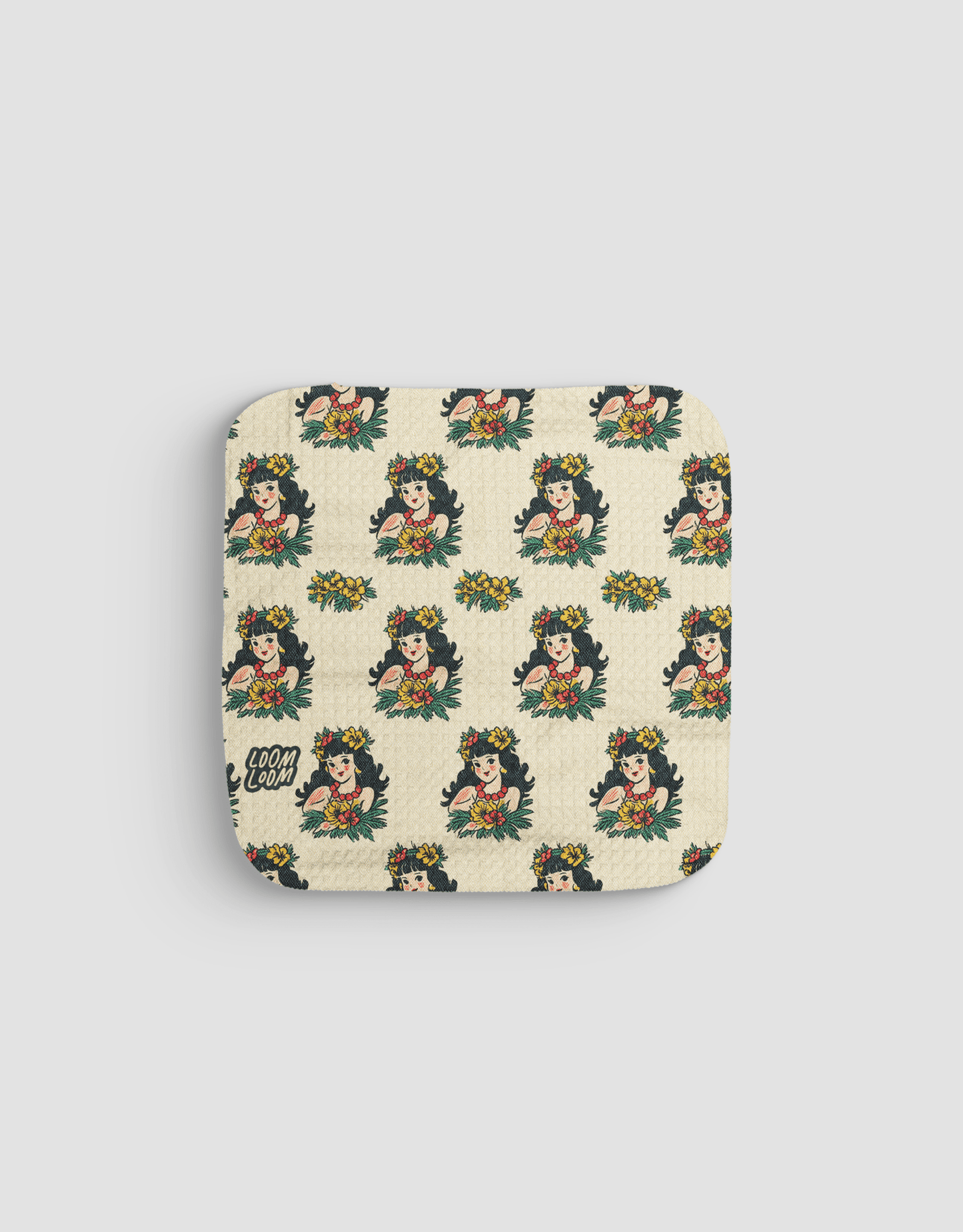 Hula Dishcloth - Loom Loom