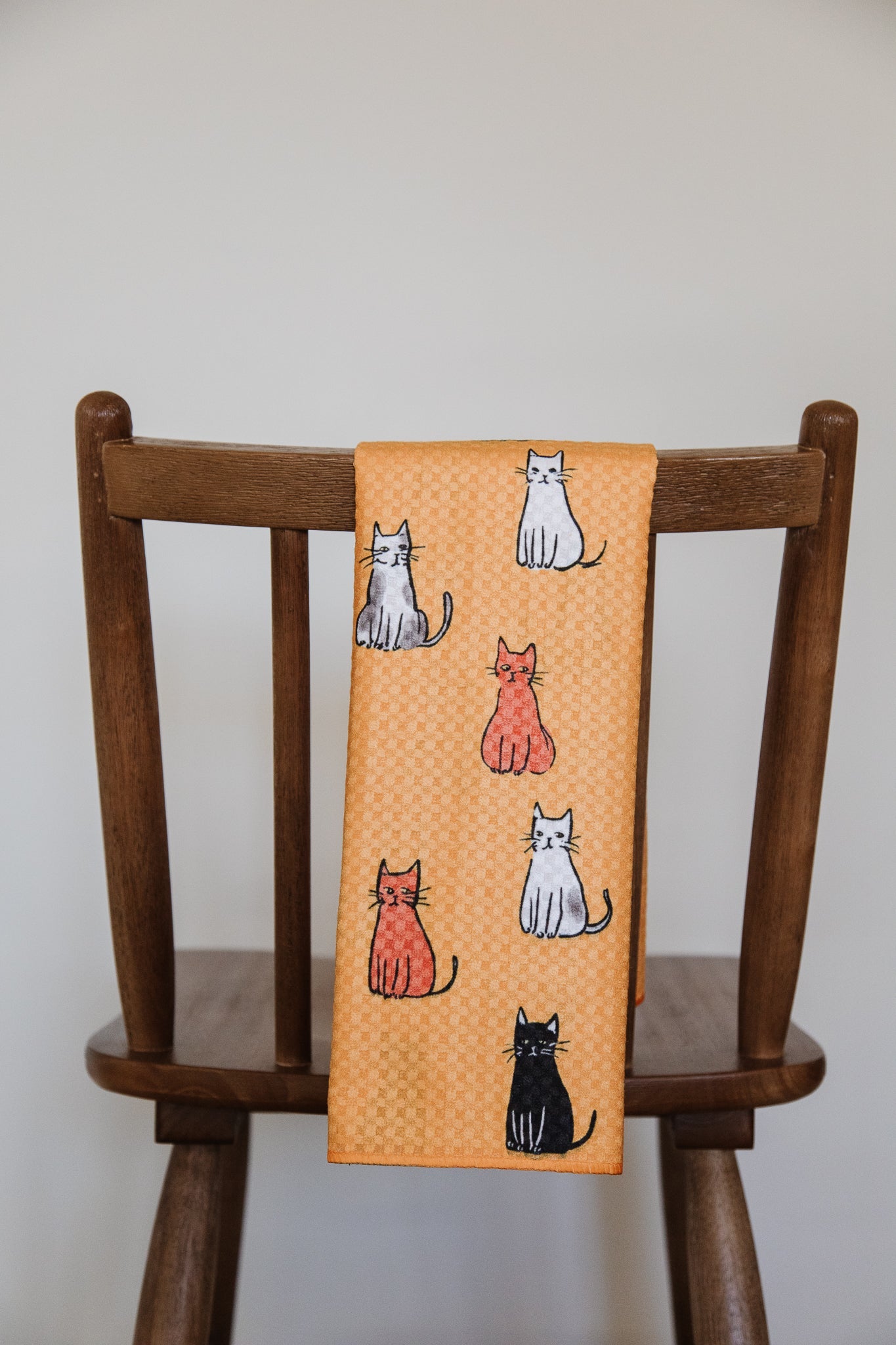 Kitties On Orange - Loom Loom