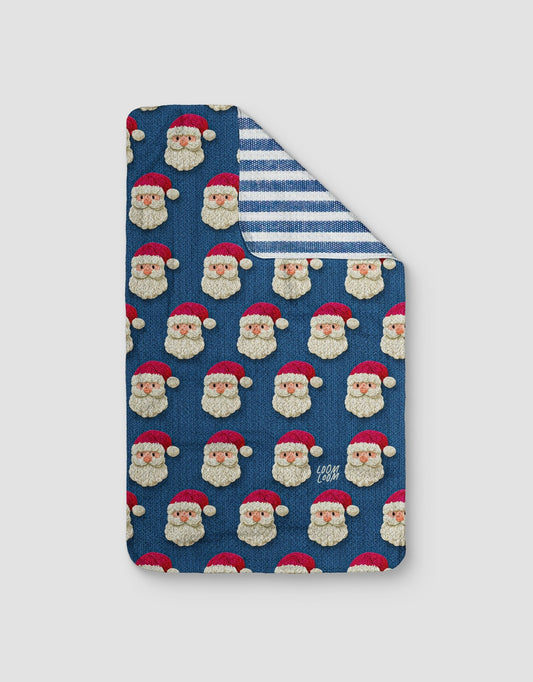 Knit Santas Navy Reversible - Loom Loom
