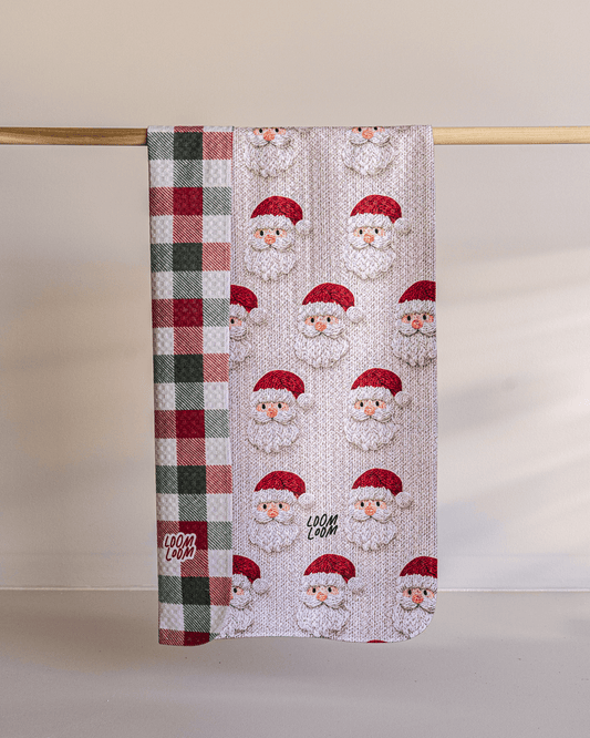 Knit Santas Tan Reversible - Loom Loom