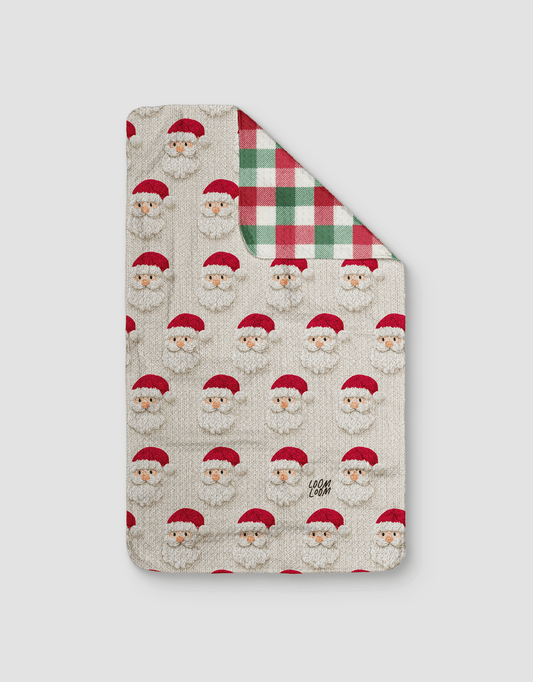Knit Santas Tan Reversible - Loom Loom