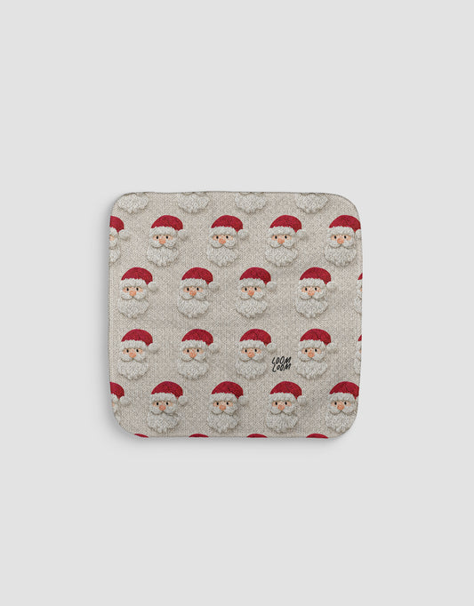 Knit Santas Tan Dishcloth