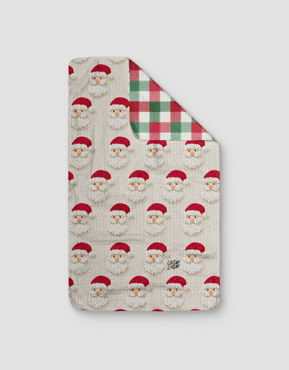 Knit Santas Tan Reversible