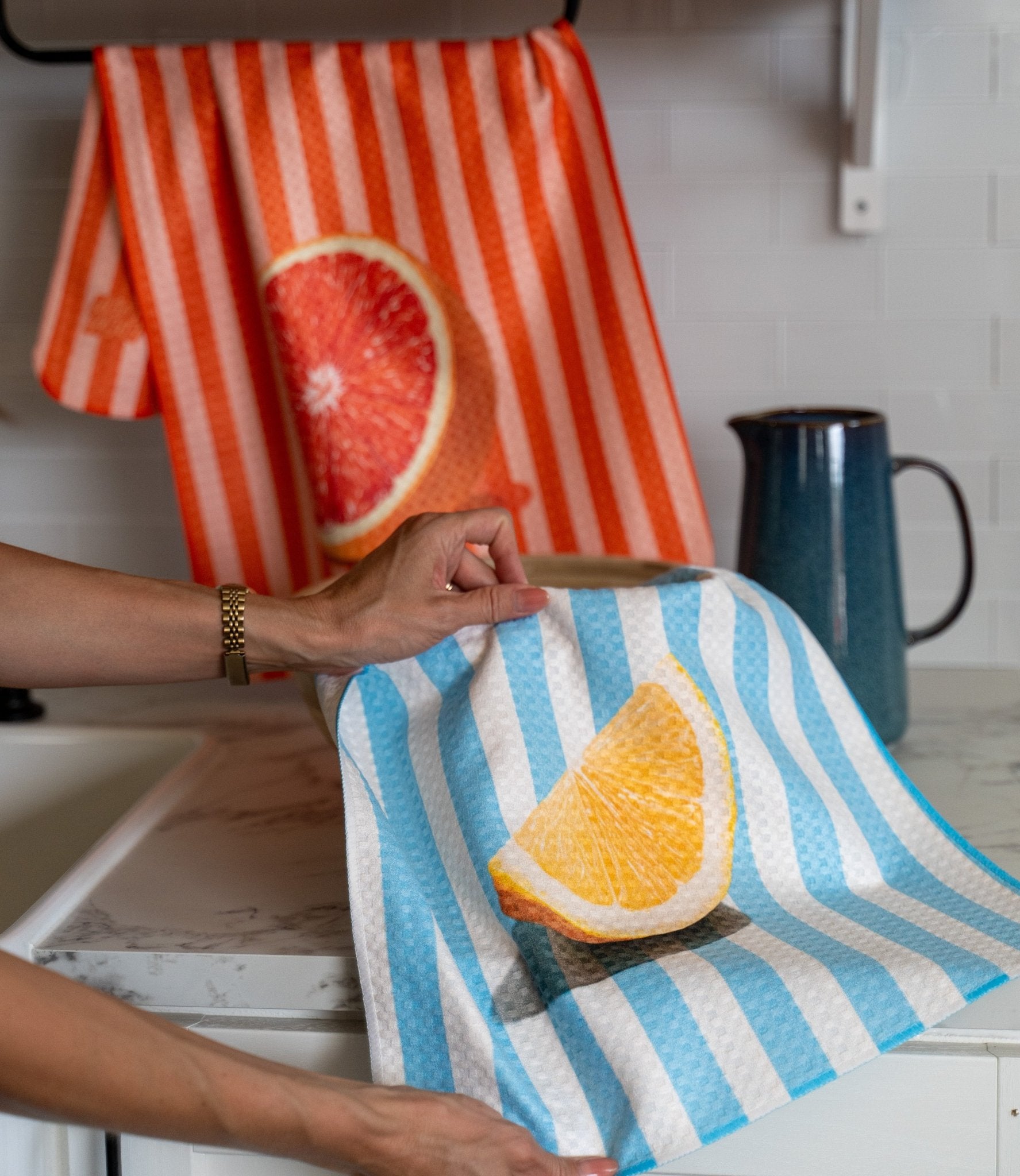 Lemon Slice Lines - Loom Loom