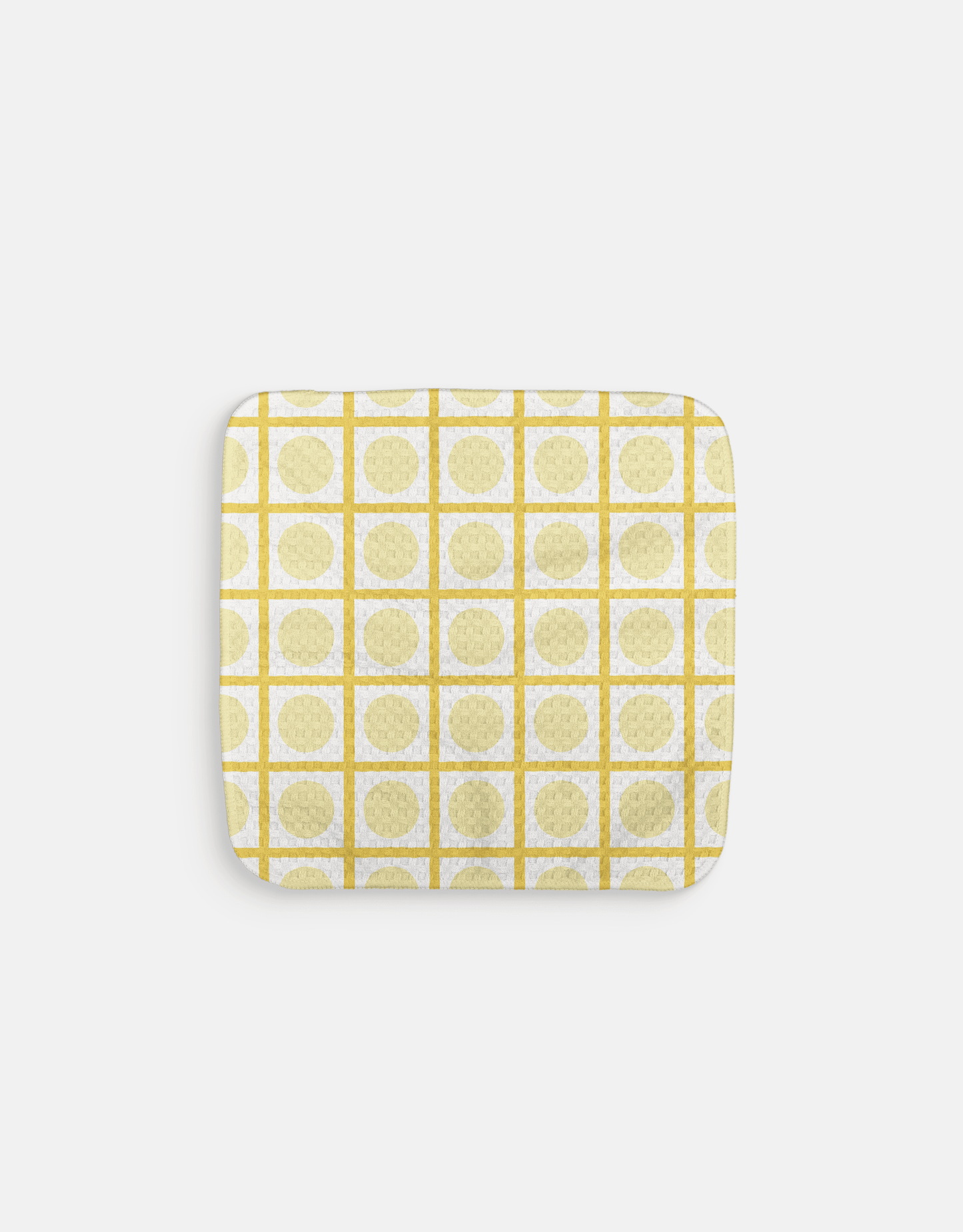 Lemon Tile Dishcloth - Loom Loom