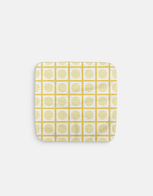Lemon Tile Dishcloth - Loom Loom