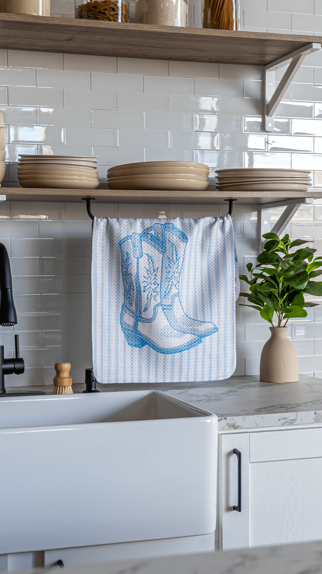 Light Blue Boots Reversible - Loom Loom