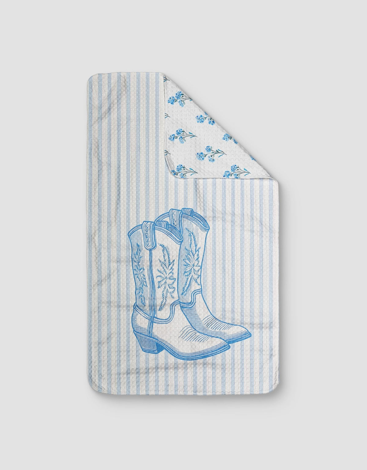 Light Blue Boots Reversible - Loom Loom