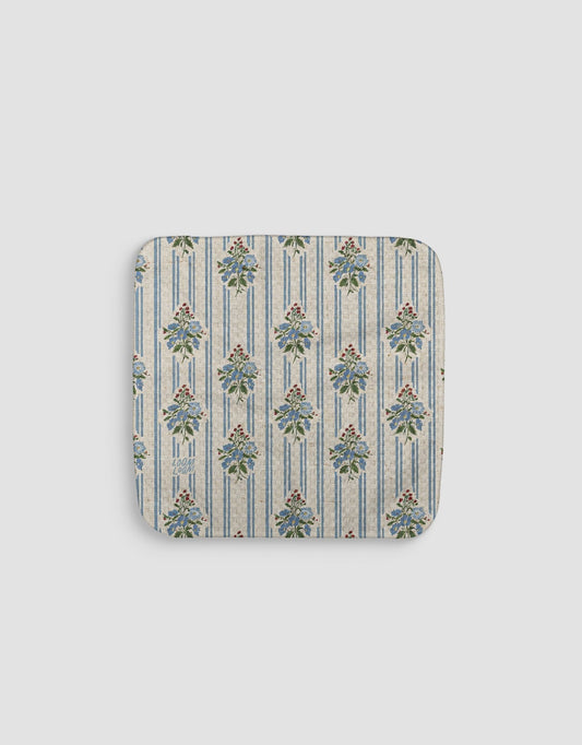 Linen Diamond Bouquets Dishcloth - Loom Loom