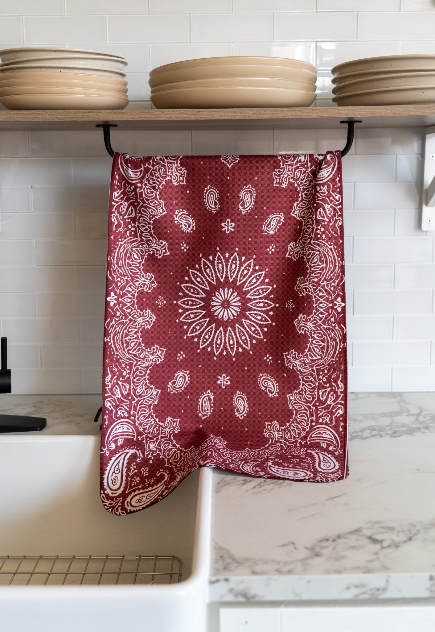 Maroon Bandana - Loom Loom