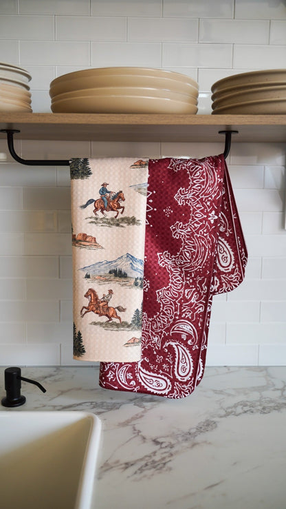 Maroon Bandana - Loom Loom