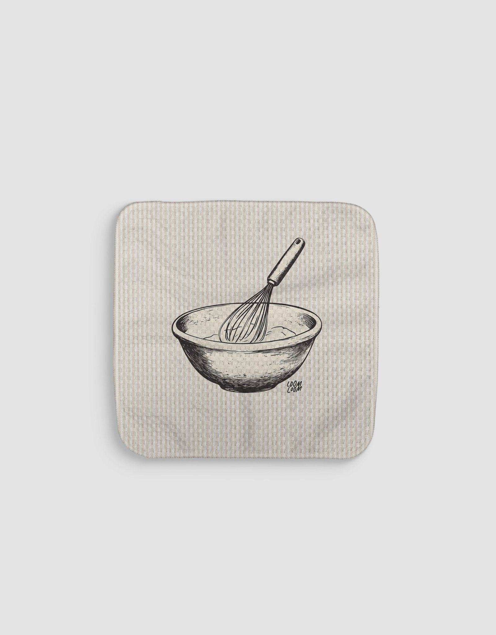 Mixing Bowl Dishcloth - Loom Loom
