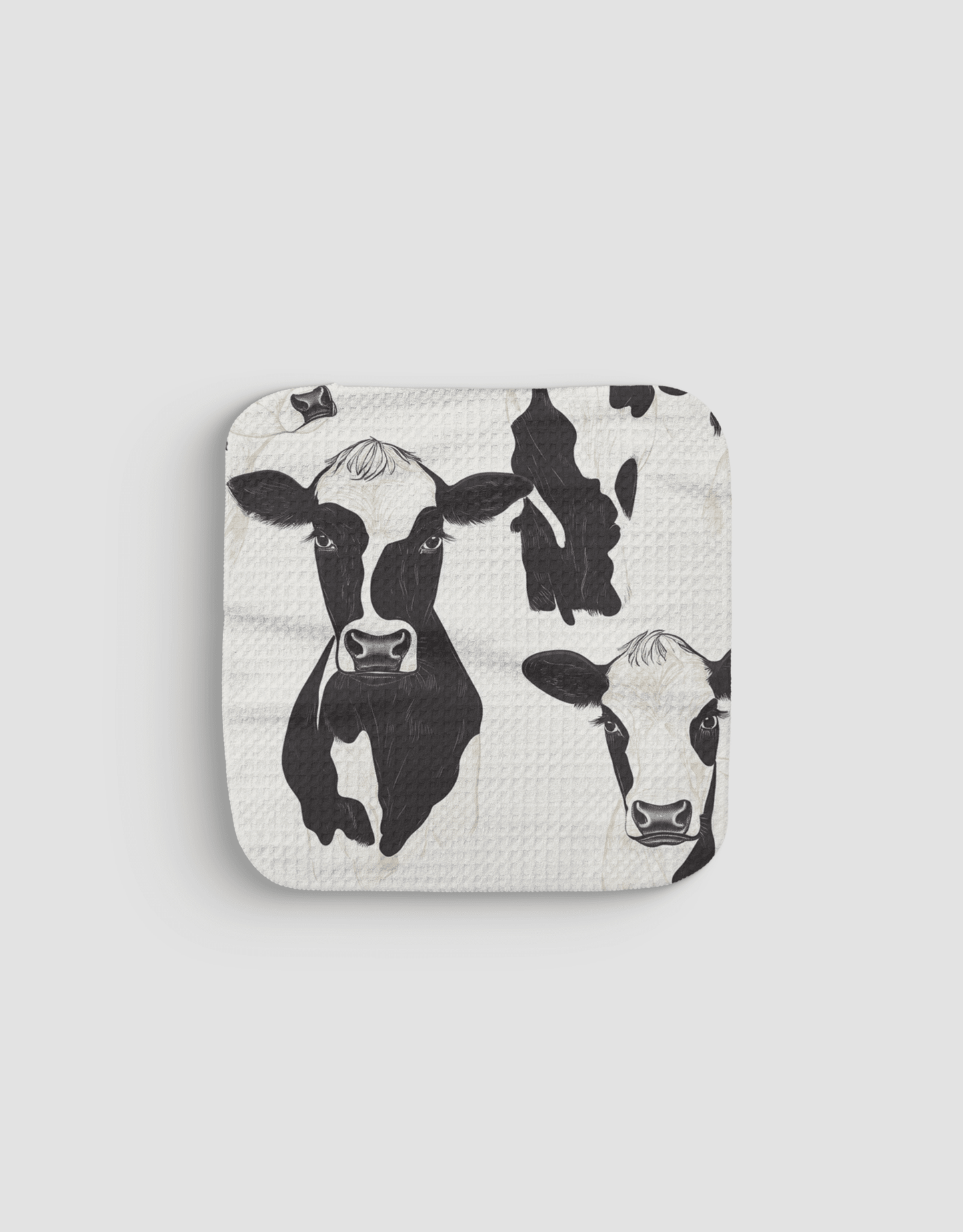 Moo Dishcloth - Loom Loom