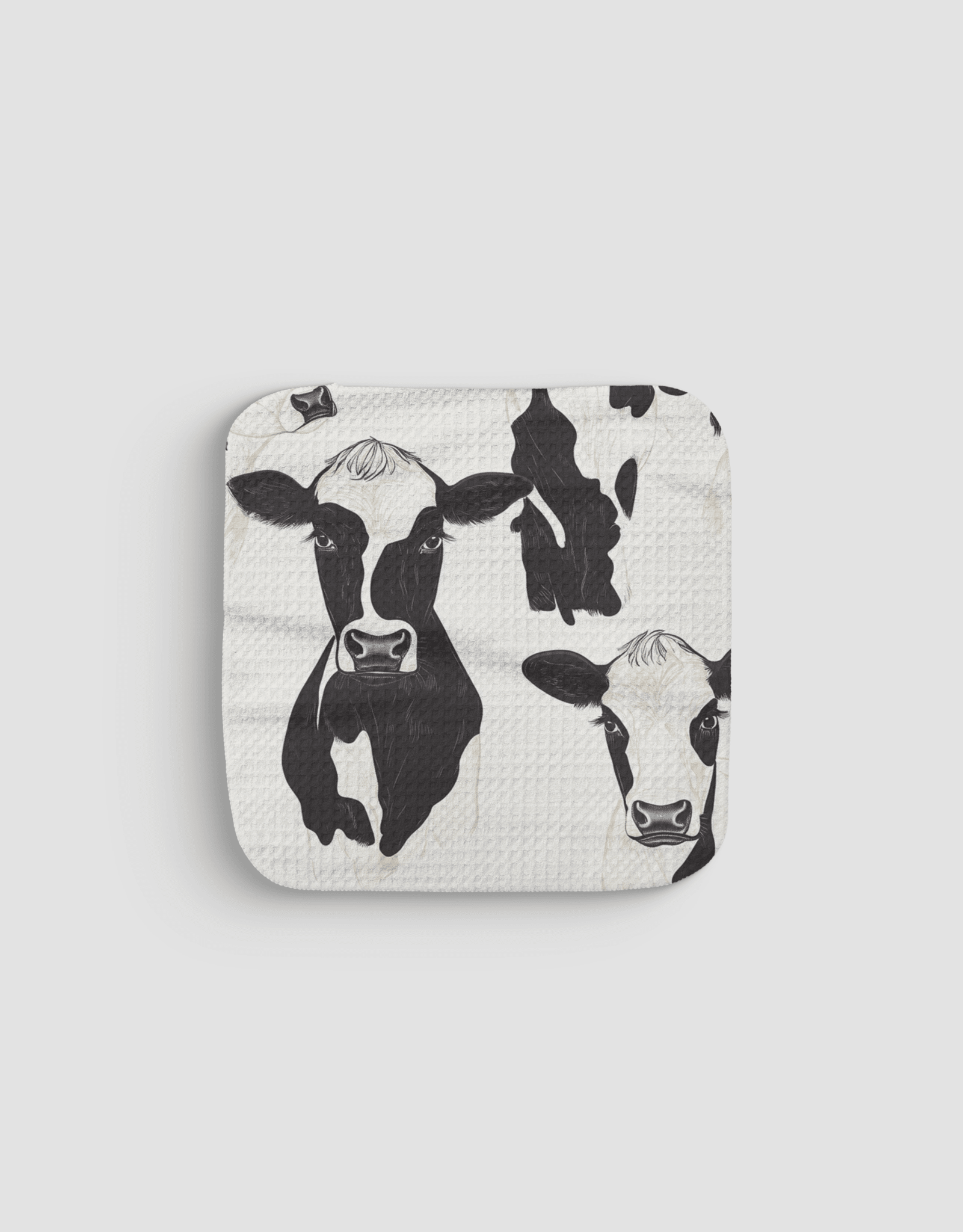 Moo Dishcloth - Loom Loom