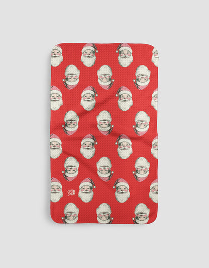 Vintage Santa - Red