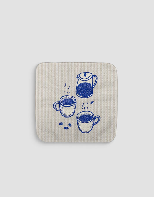Morning Brew Dishcloth - Loom Loom