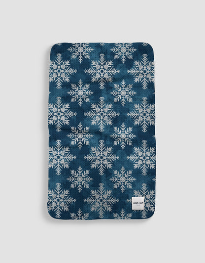 Navy Large Snowflakes - Loom Loom