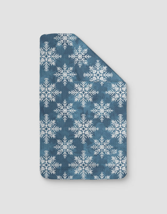 Navy Large Snowflakes - Loom Loom