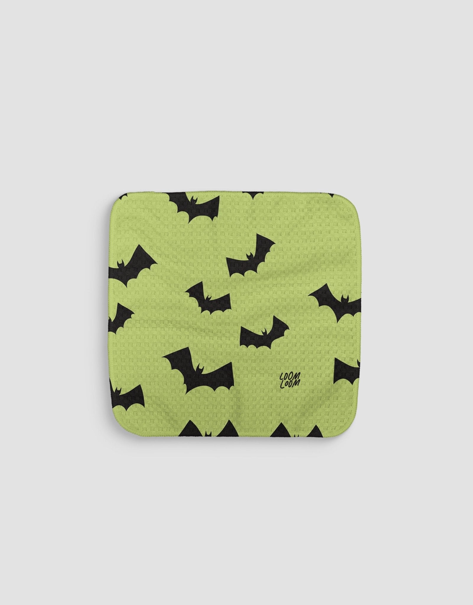 Neon Bats Dishcloth - Loom Loom