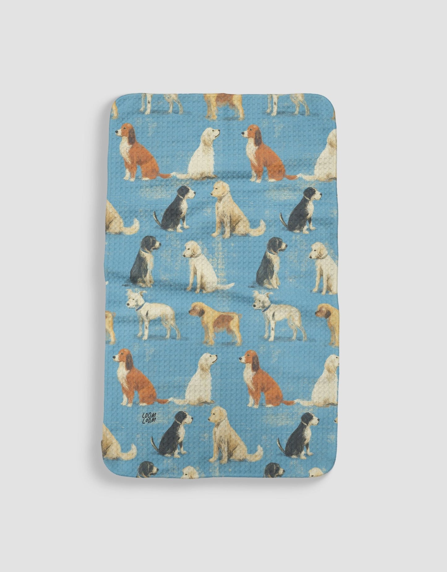 Oil Painted Dogs - Loom Loom