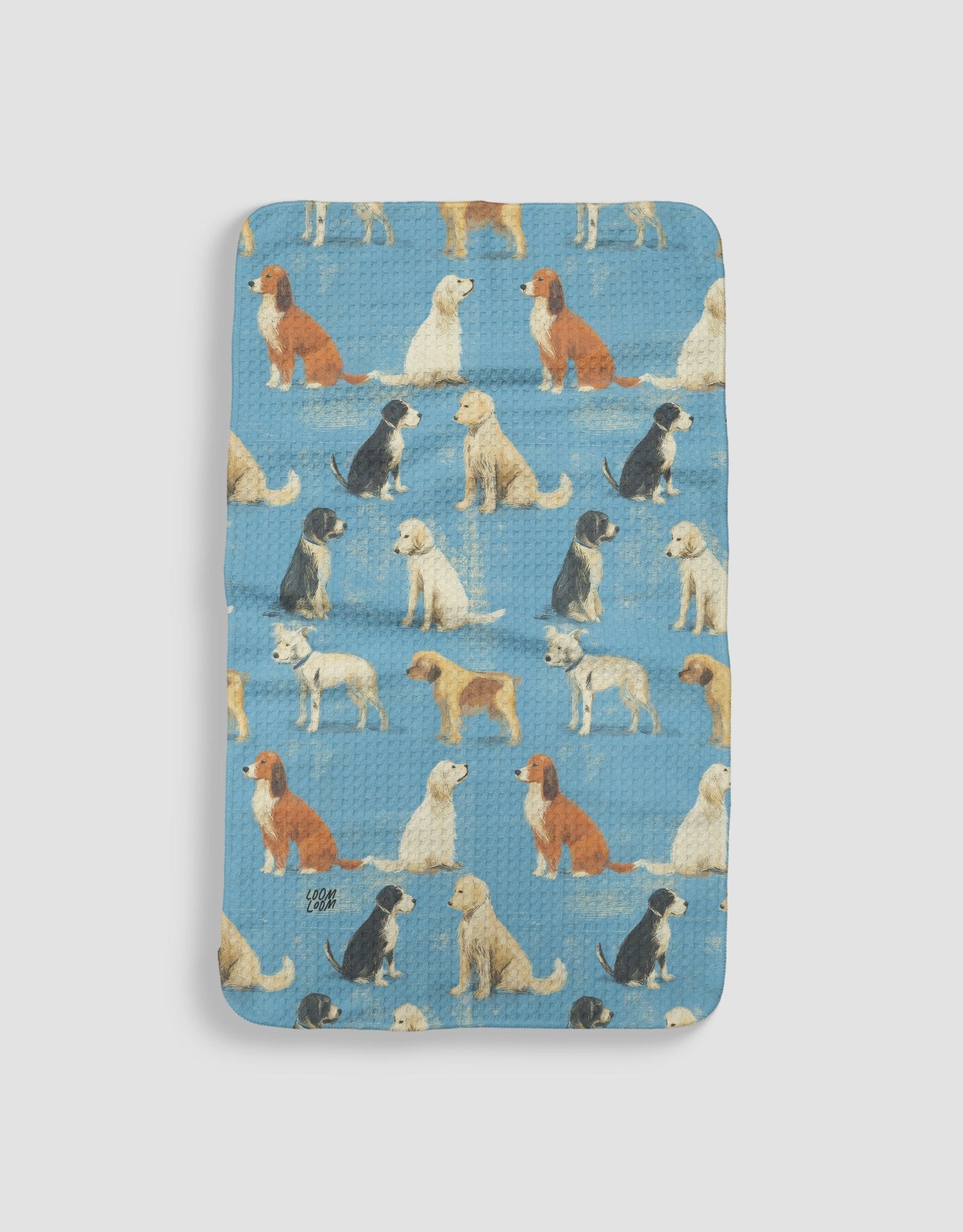 Oil Painted Dogs - Loom Loom