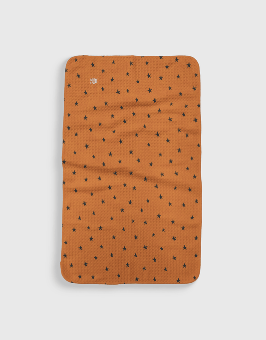 Orange & Black Stars - Loom Loom
