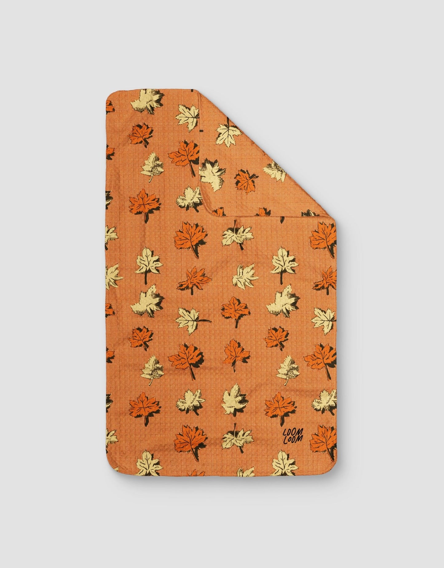 Orange On Orange Leaves - Loom Loom