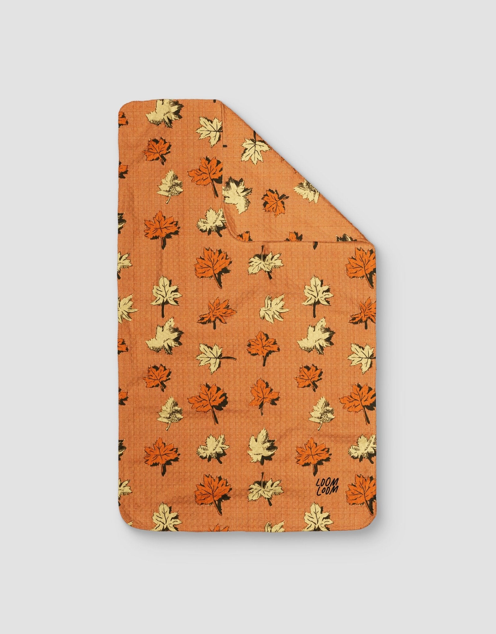 Orange On Orange Leaves - Loom Loom