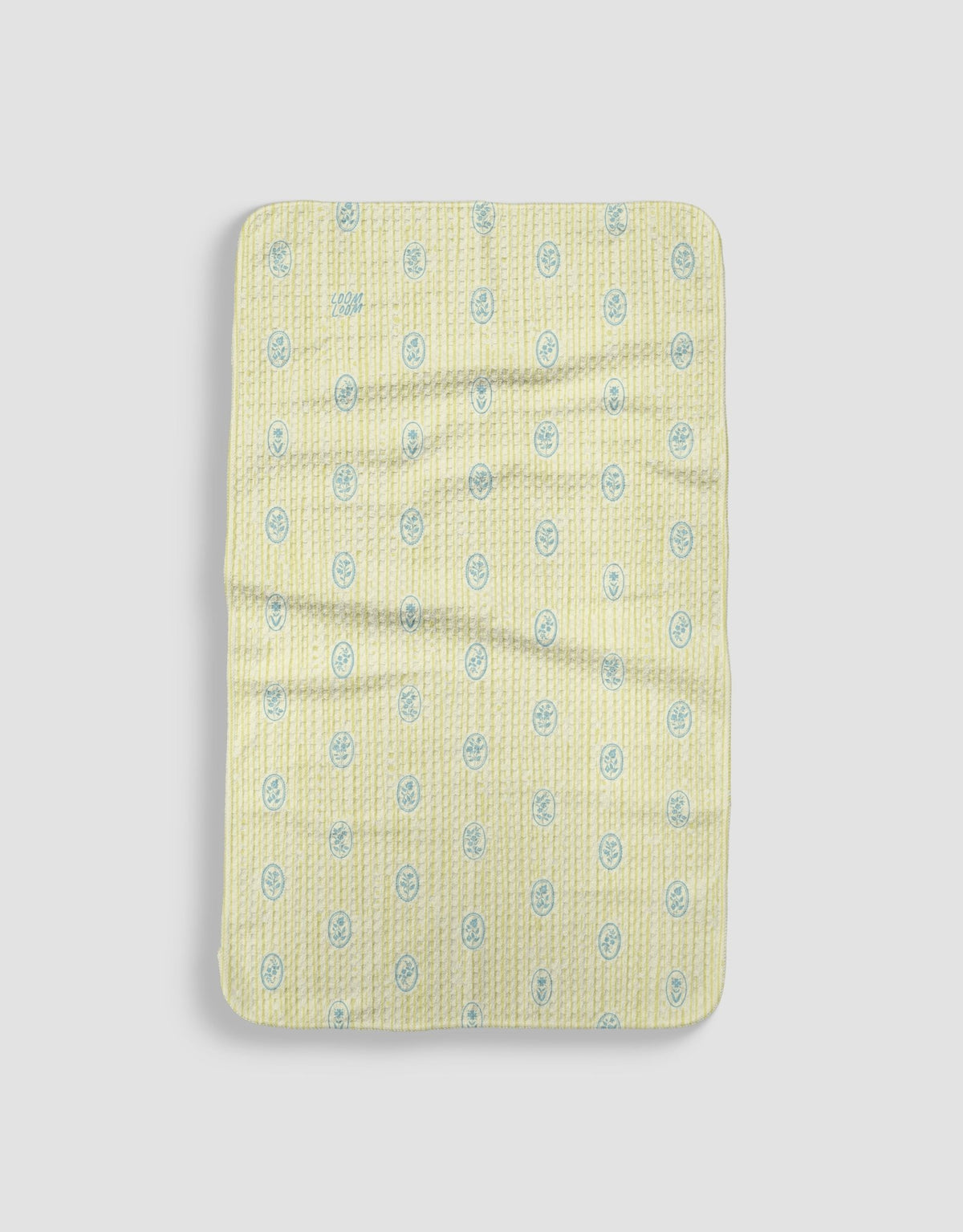 Oval Floral Stripe - Loom Loom