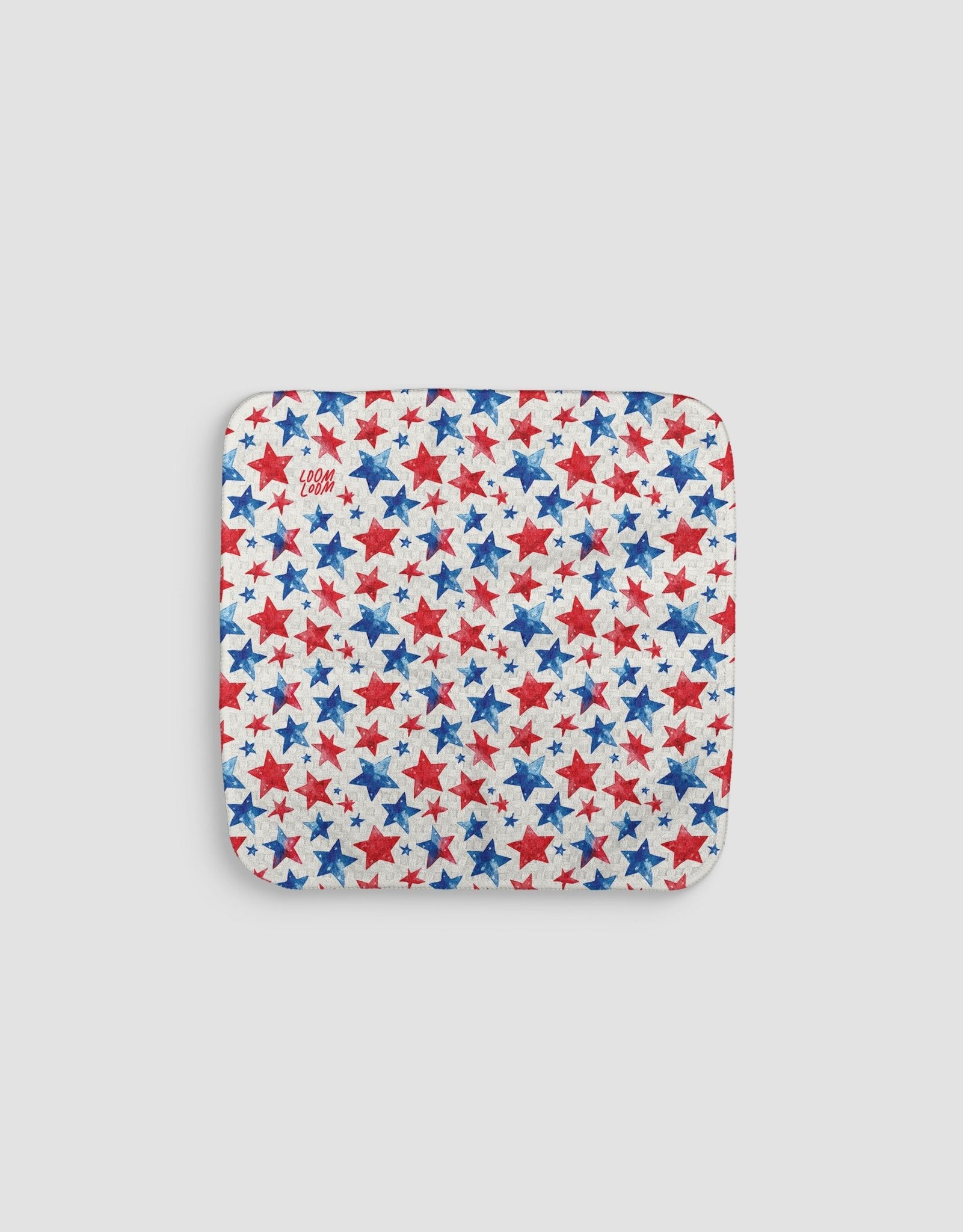 Patriot Stars Dishcloth - Loom Loom
