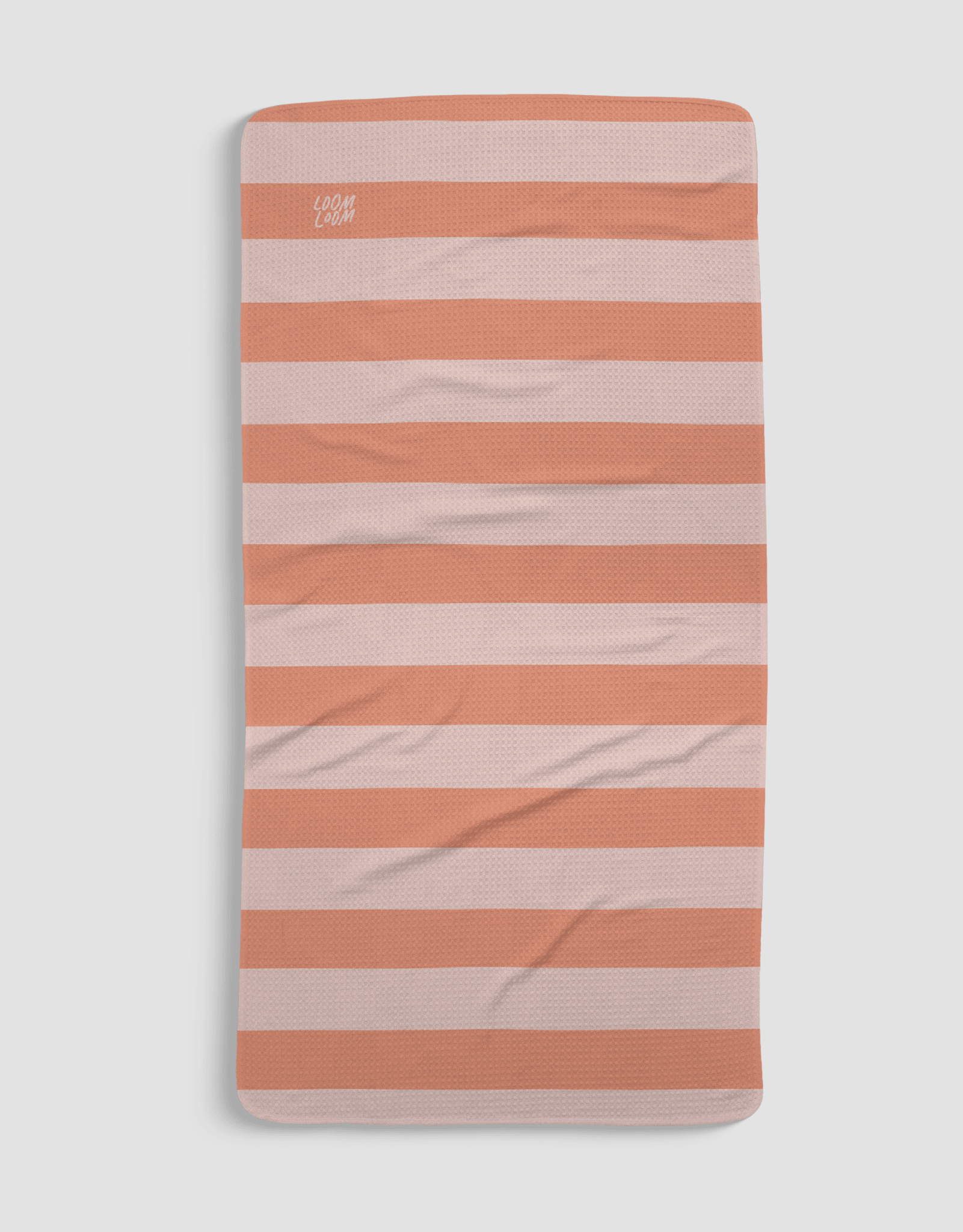 Peach Cabana Bath Towel - Loom Loom