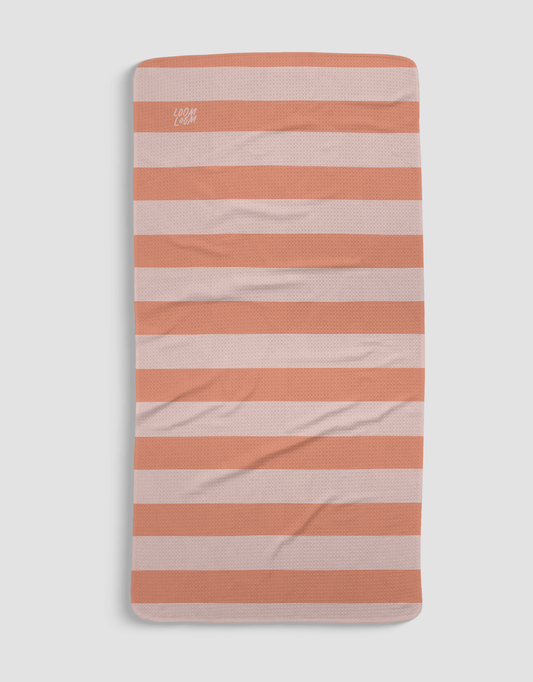 Peach Cabana Bath Towel - Loom Loom