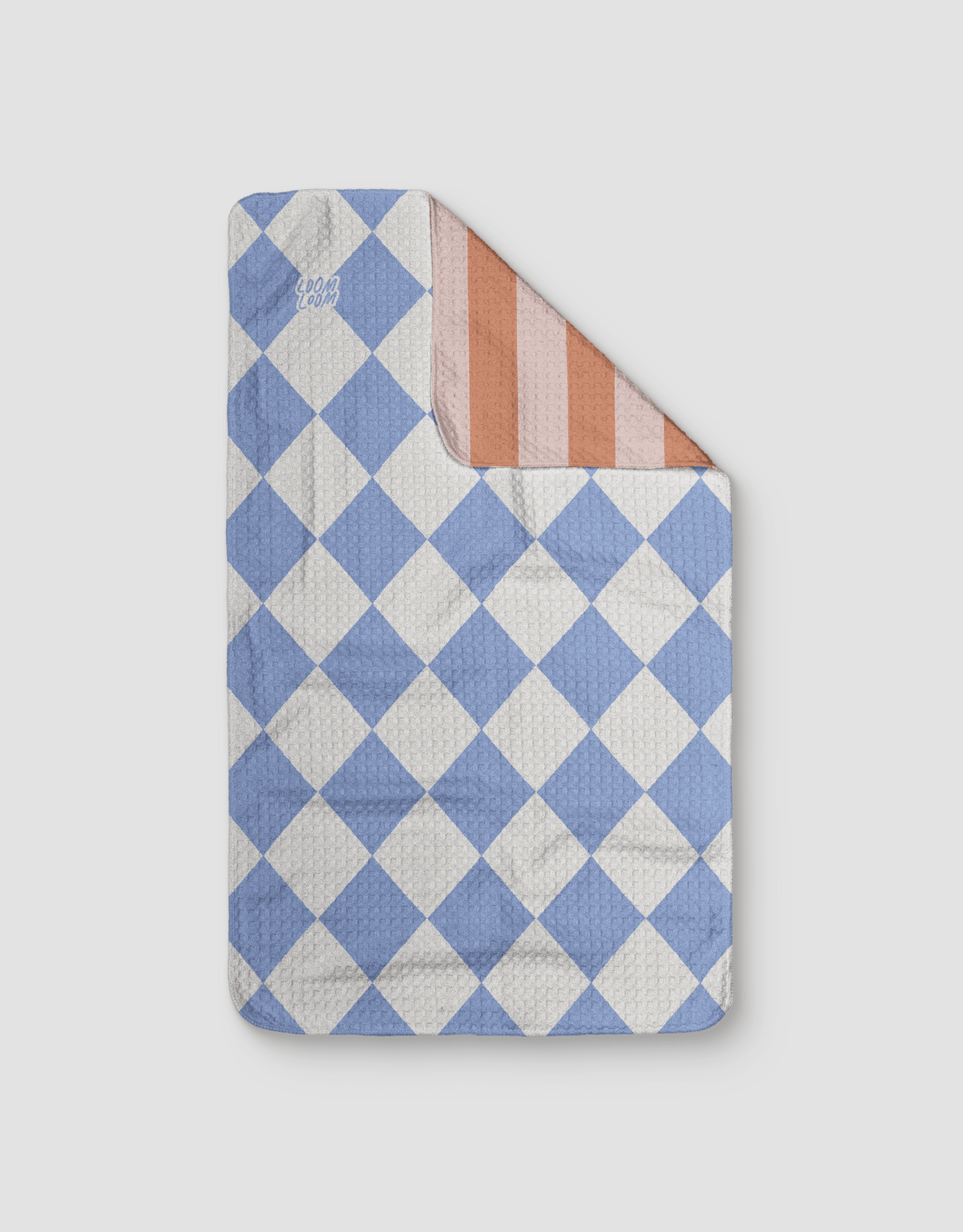 Peach Periwinkle Reversible - Loom Loom