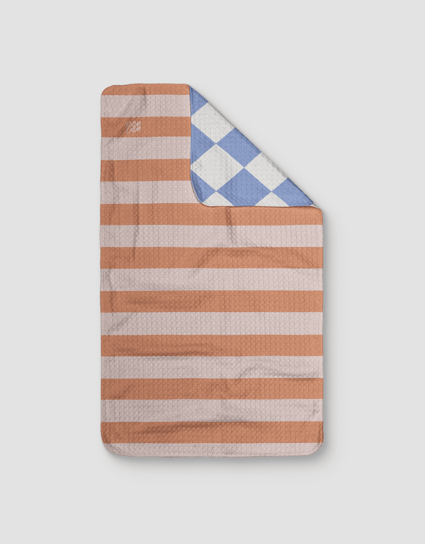 Peach Periwinkle Reversible - Loom Loom