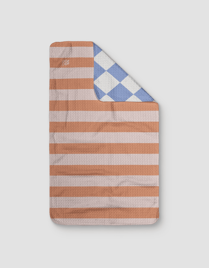 Peach Periwinkle Reversible - Loom Loom