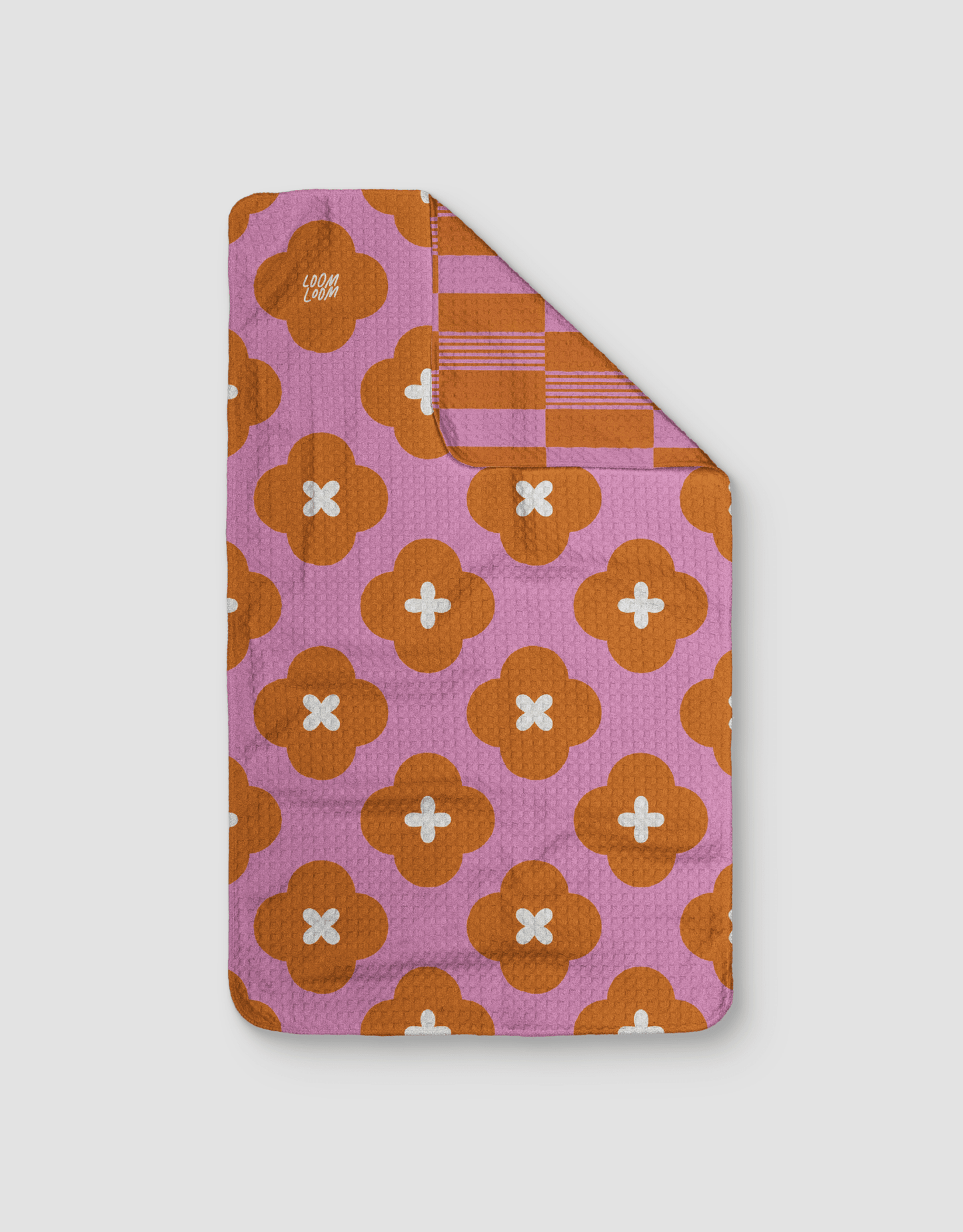 Pink and Orange Reversible - Loom Loom