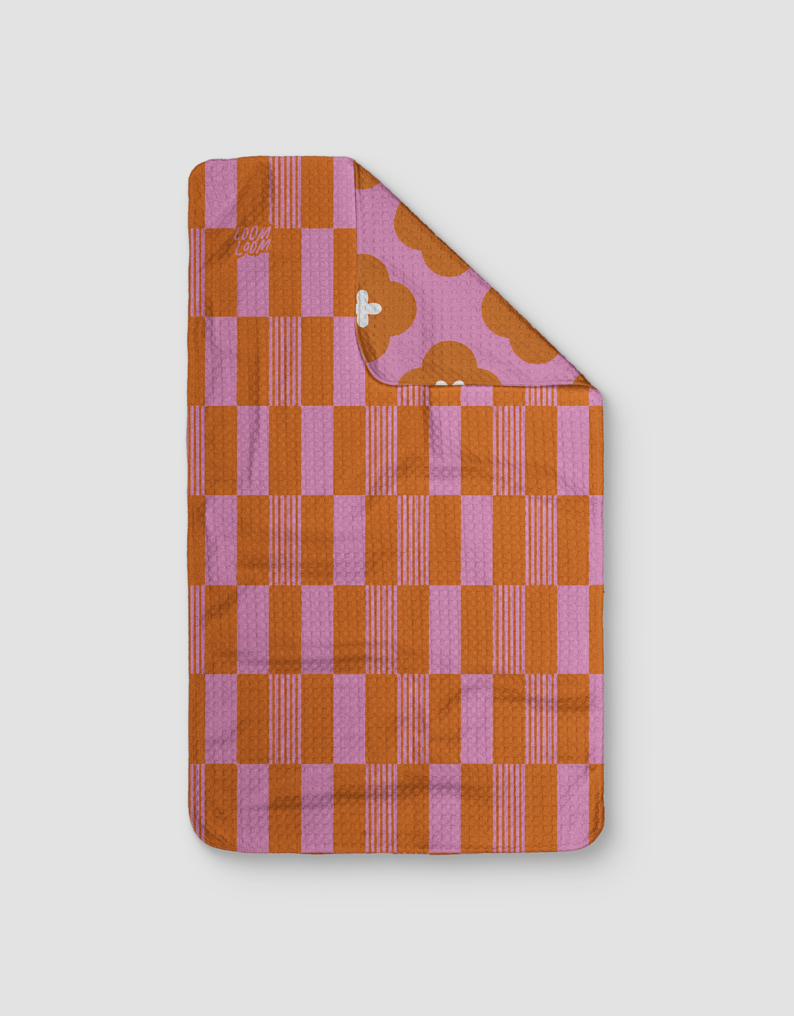 Pink and Orange Reversible - Loom Loom
