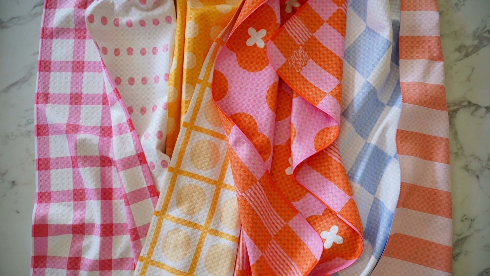 Pink and Orange Reversible - Loom Loom
