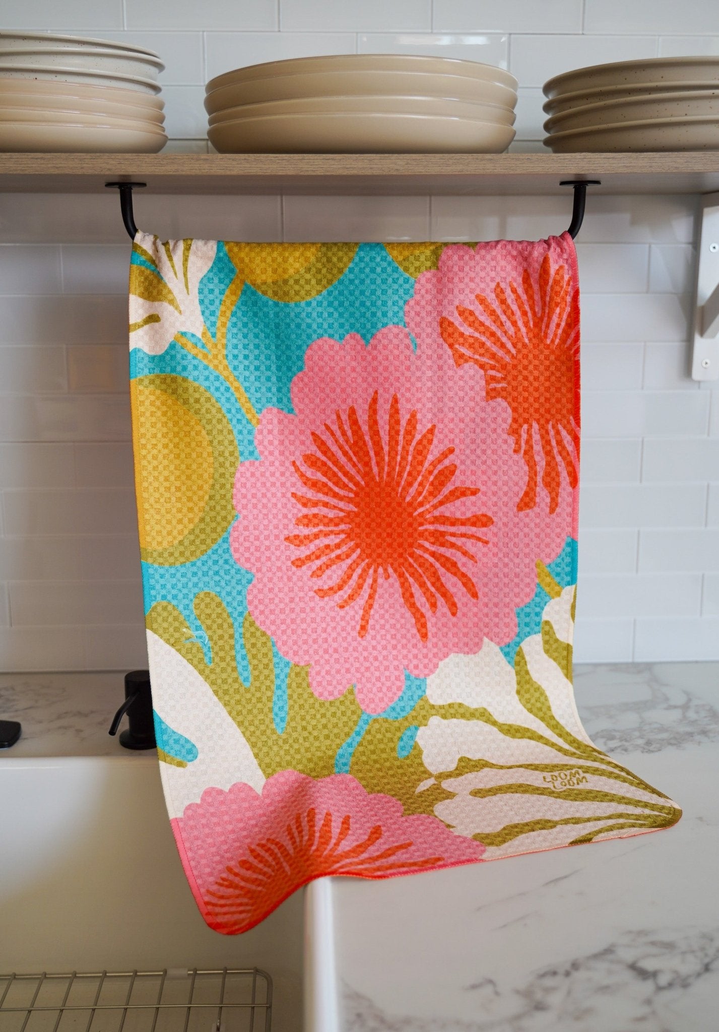 Pink and Teal - Loom Loom