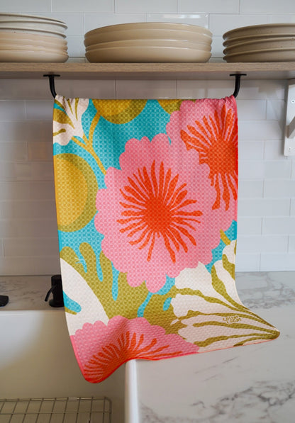 Pink and Teal - Loom Loom