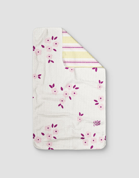 Pink Blooms Reversible - Loom Loom