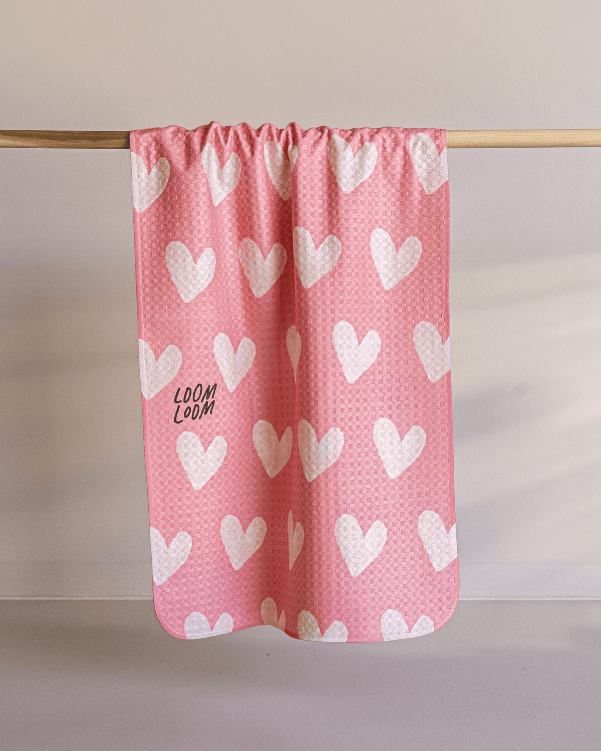 Pink Hearts - Loom Loom