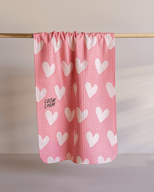 Pink Hearts - Loom Loom