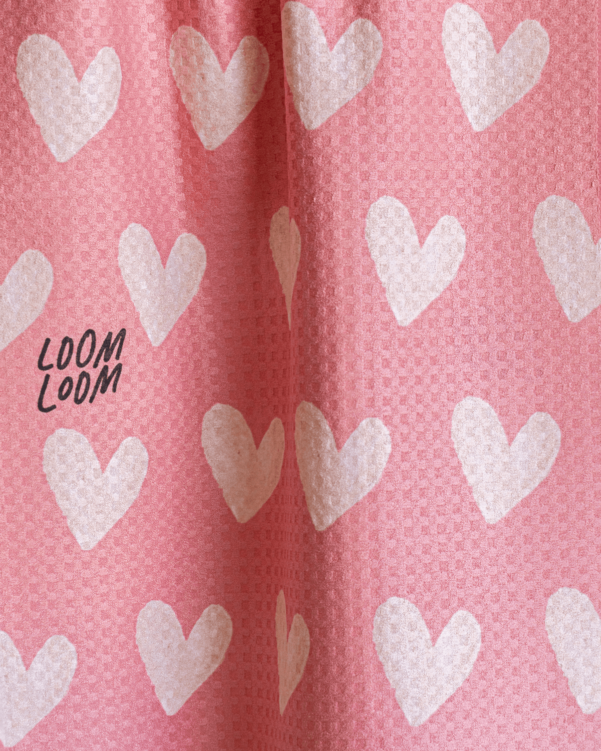 Pink Hearts - Loom Loom