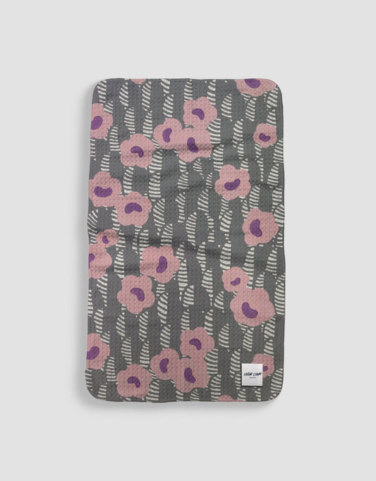 Pink On Grey - Loom Loom