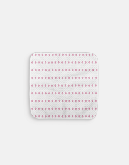 Pink Seed Stripe Dishcloth - Loom Loom
