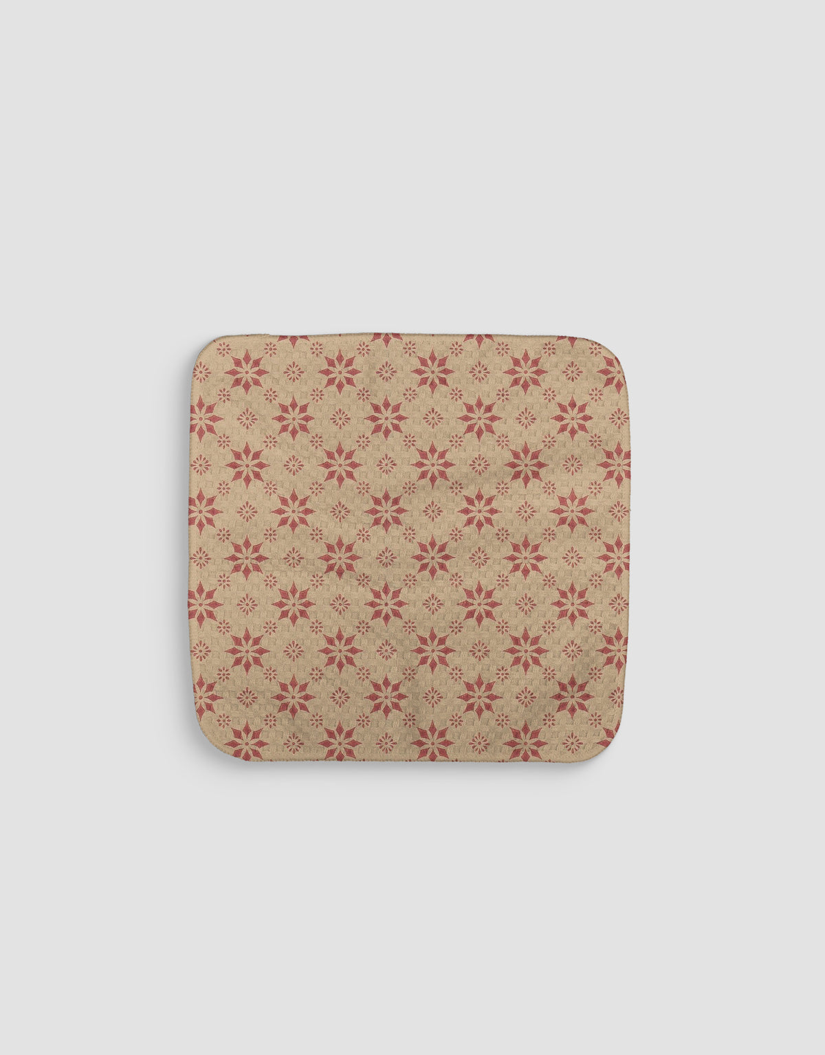 Poinsettia Pattern Dishcloth