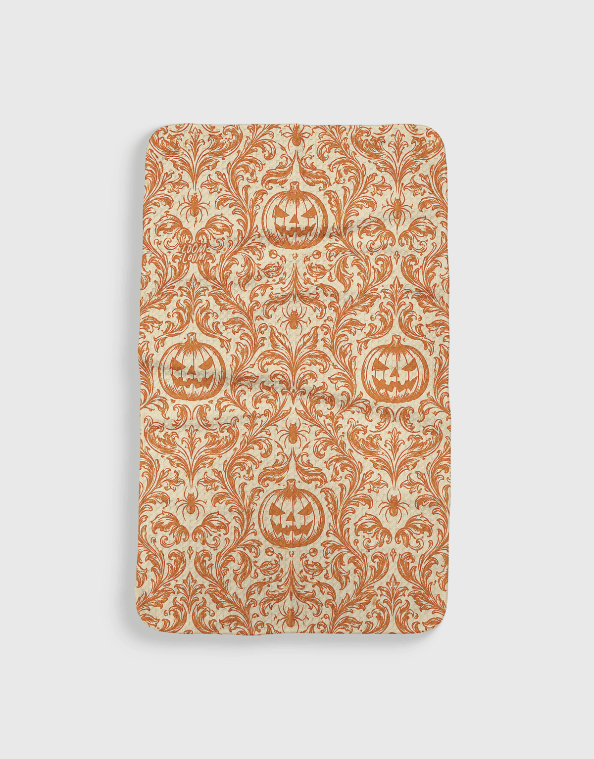 Pumpkin Damask - Loom Loom